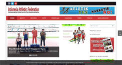 Desktop Screenshot of indonesia-athletics.org