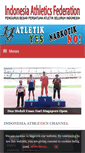 Mobile Screenshot of indonesia-athletics.org